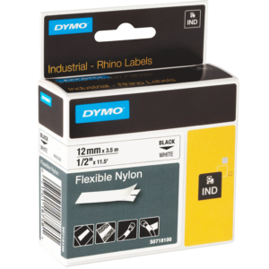 CINTA ROTULADORA DYMO RHINO 18488 NYLON FLEXIBLE